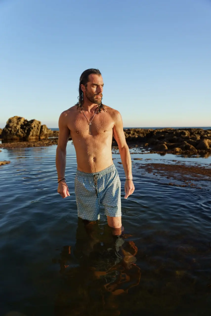 Futah - Short de Bain Classique Vert Pulse (9)