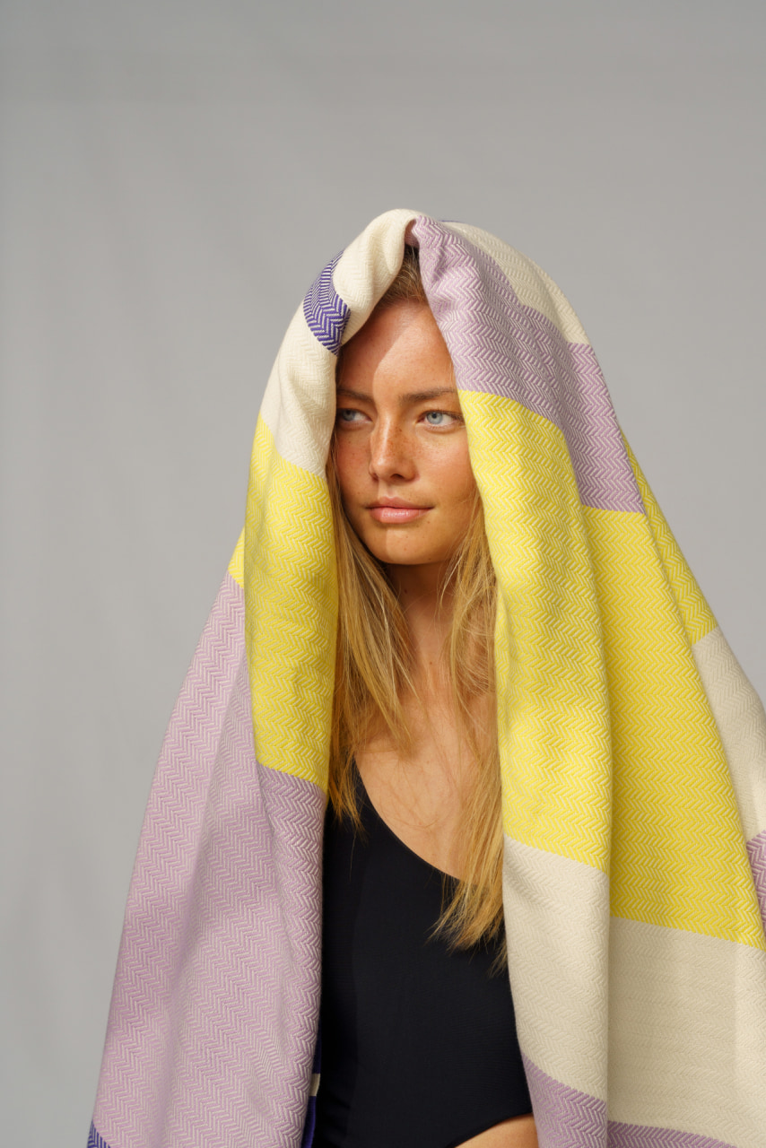 Futah - Papua Violet Beach Towel (7)