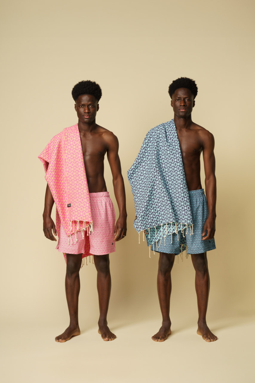 Futah - Pulse Rose Serviette de Plage (6)
