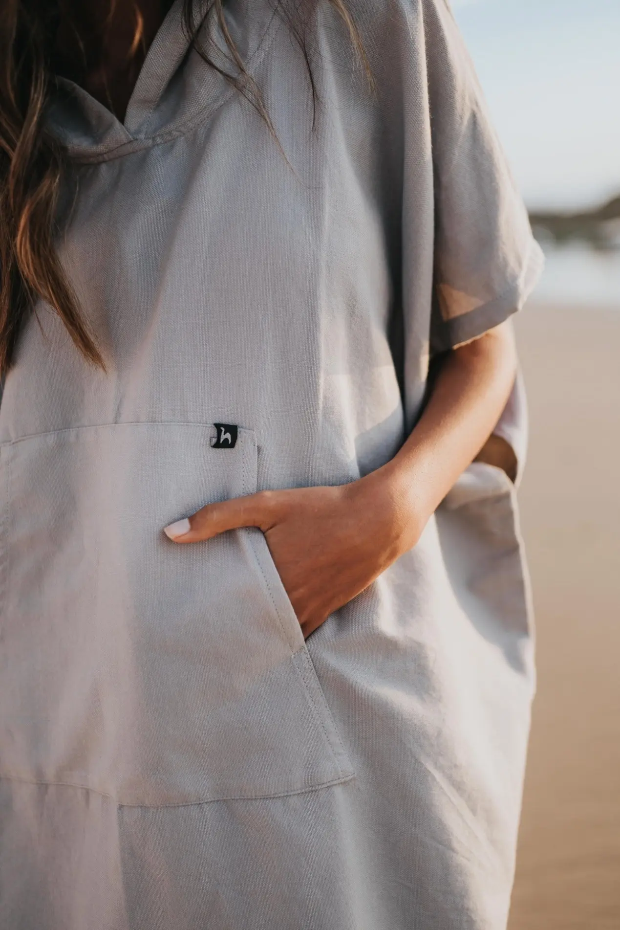 Futah - Poncho Ericeira Gris (5)