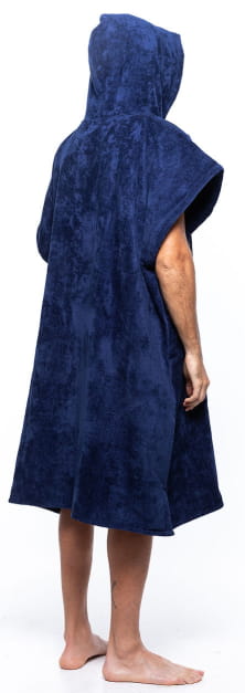 Ericeira Bleu Poncho Épongé 