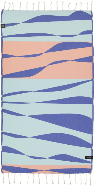 Sea Storm Bleue Serviette Enfant (2)