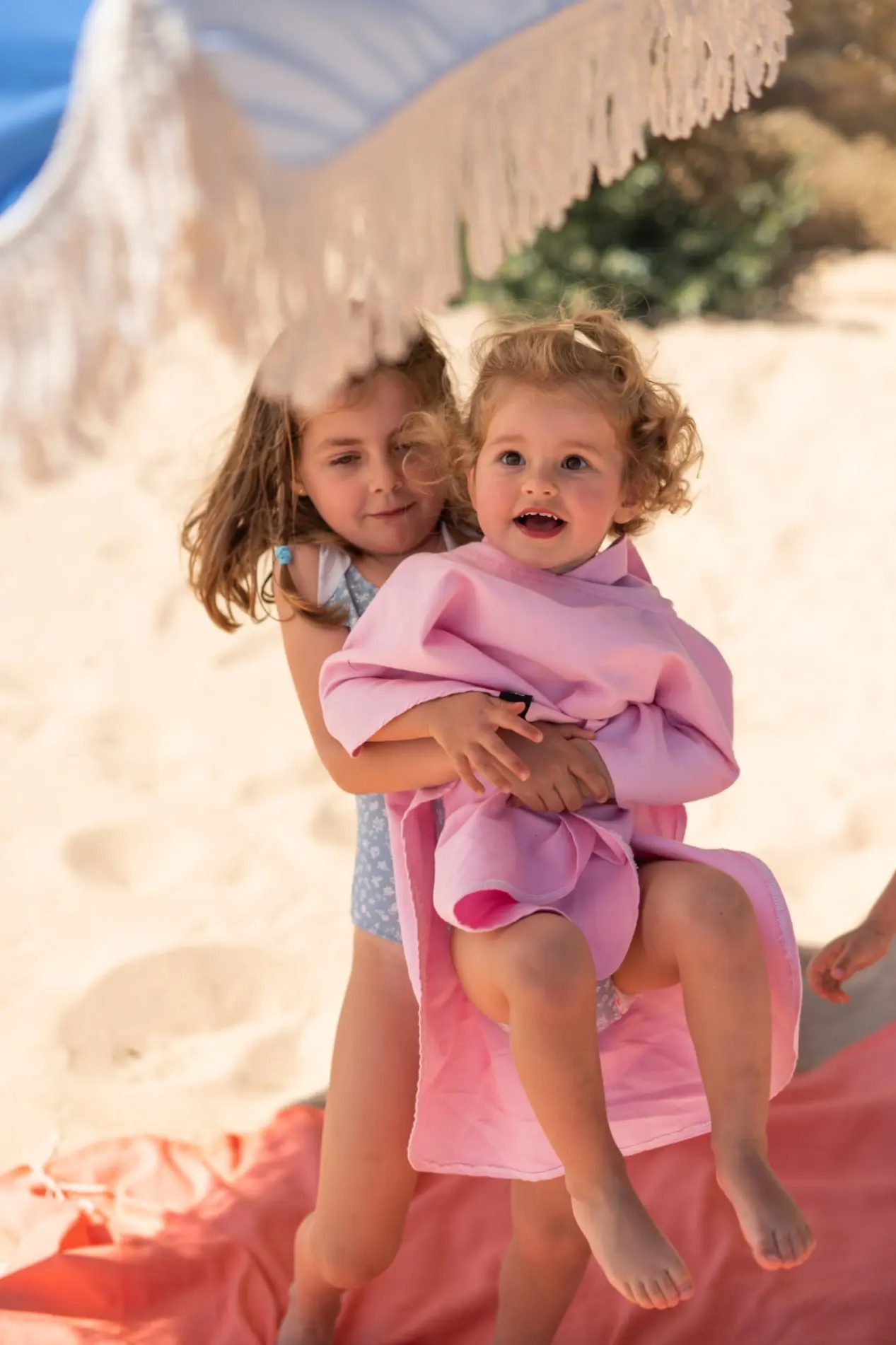 Futah - Ericeira Rose Poncho Bébé (3)