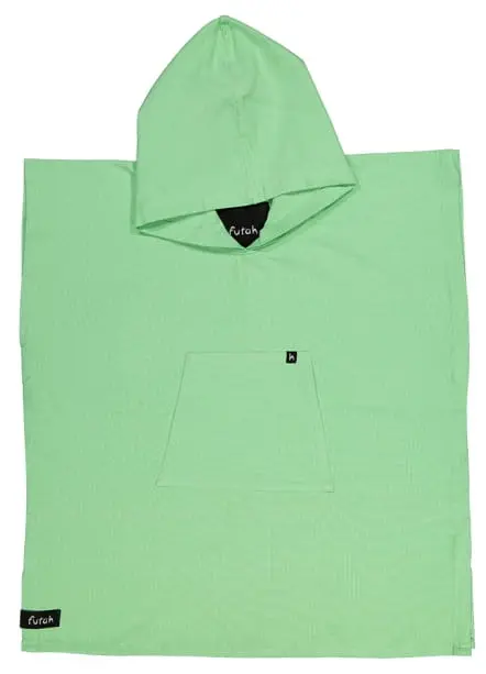 Ericeira Vert Clair Poncho Enfant 