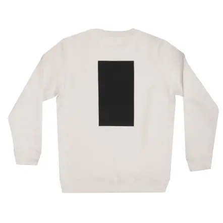 Sweatshirt Blanc Coton Biologique - Lisboa (2)