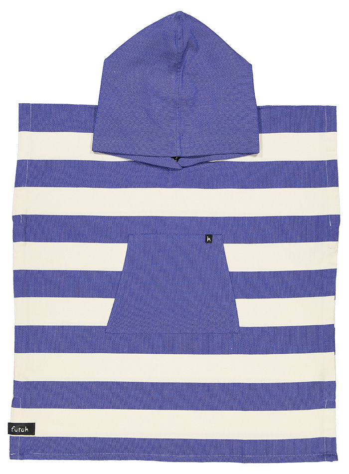 Futah - Bedu Bleu Poncho Enfant (1)