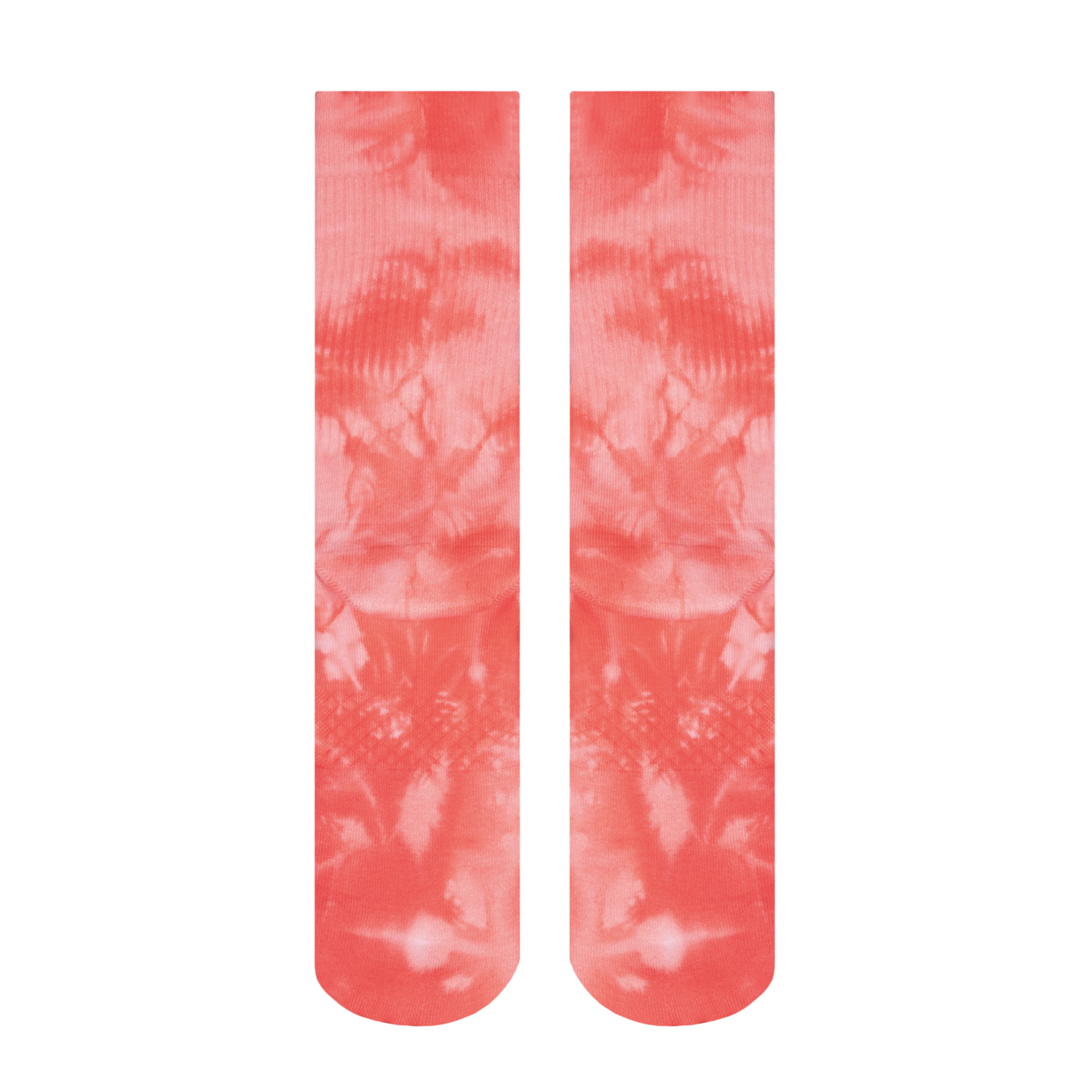 Futah - Chaussettes Tie Dye Corail (3)