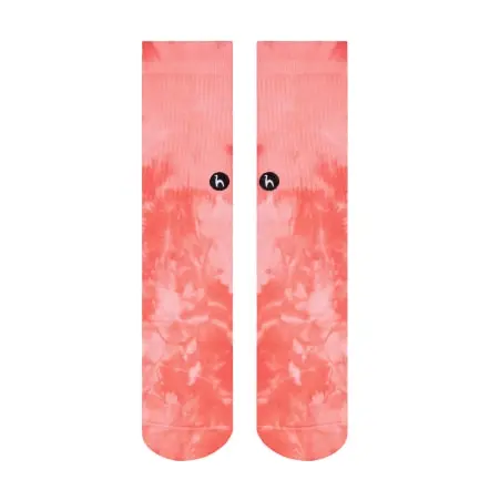Tie Dye Coral Socks (2)