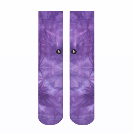 Chaussettes Tie Dye Lilas (2)