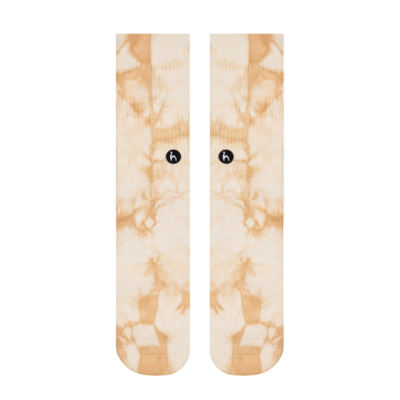 Chaussettes Tie Dye Sable (2)