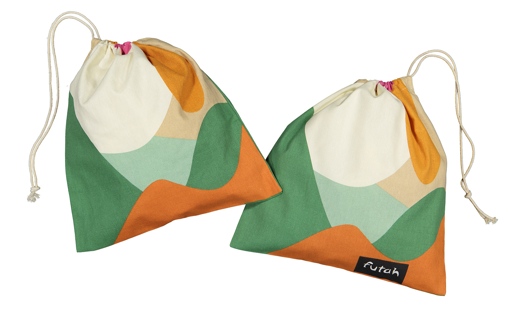 Futah - Poncho Taiga Green  (5)