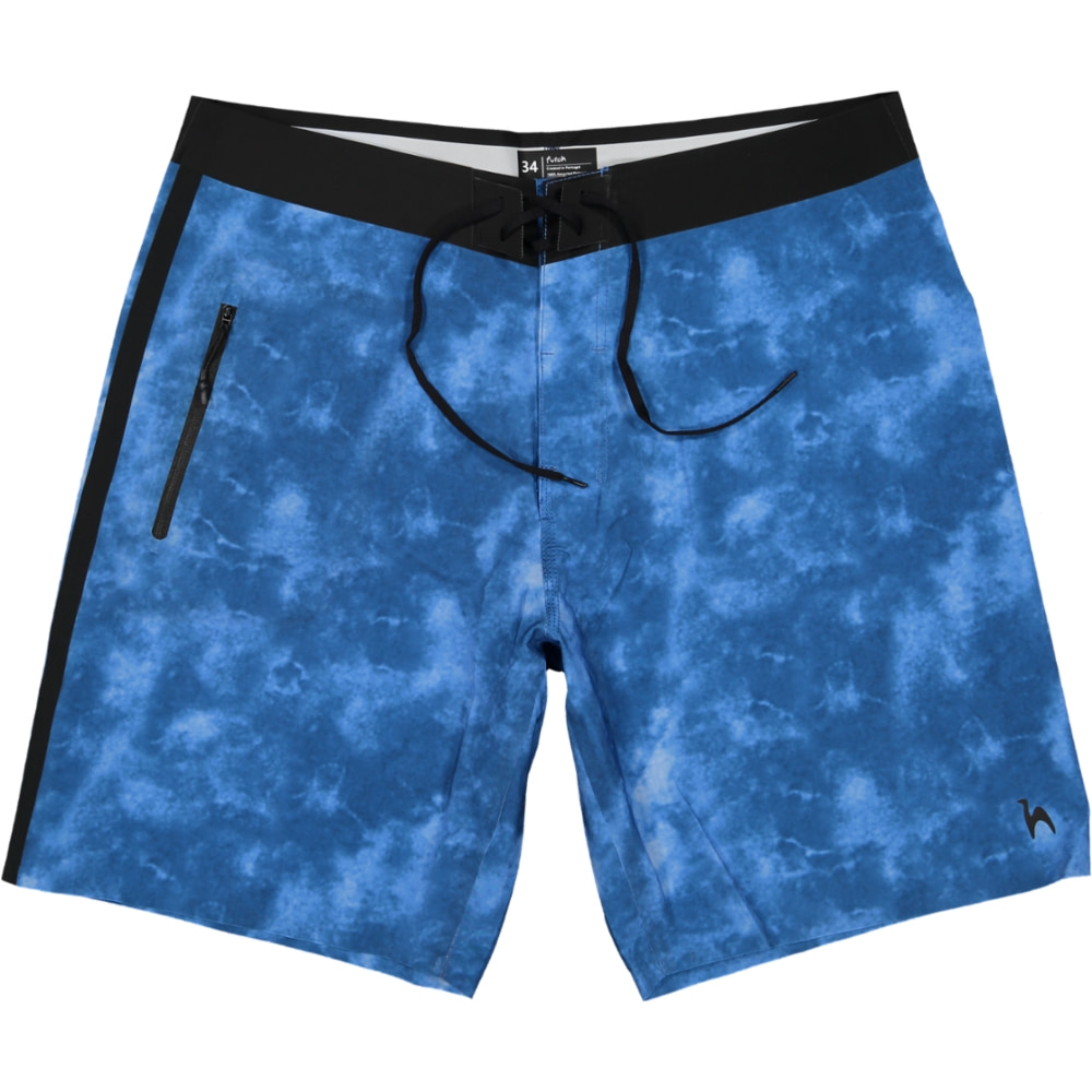 Futah - Short de bain Tie Dye Océan Bleu (1)