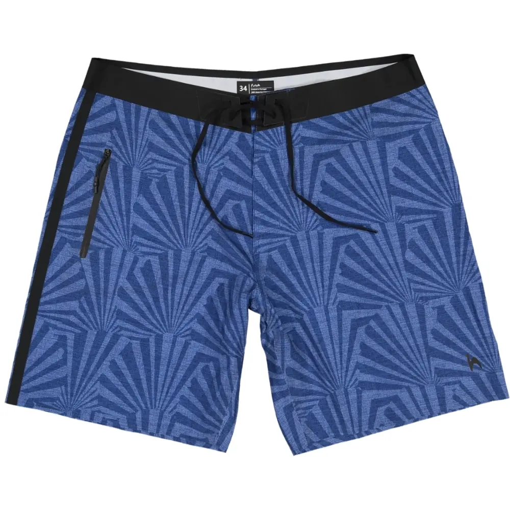 Futah - Short de bain Taiga Bleu (1)