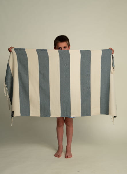 Bedu Bleu Serviette Enfant