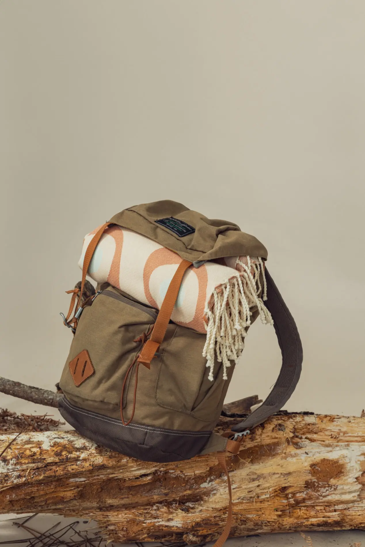 Futah - Daintree Abricot Serviette de plage (3)