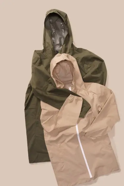 Parka Imperméable Beige (2)
