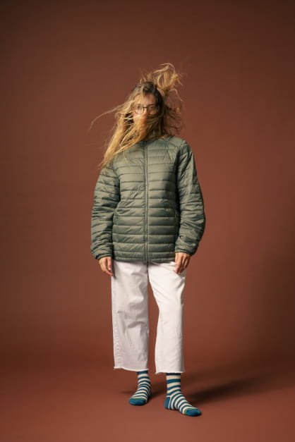 Veste de pluie vert