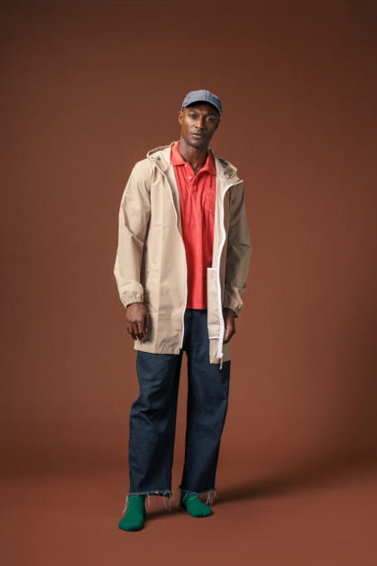 Parka Imperméable Beige