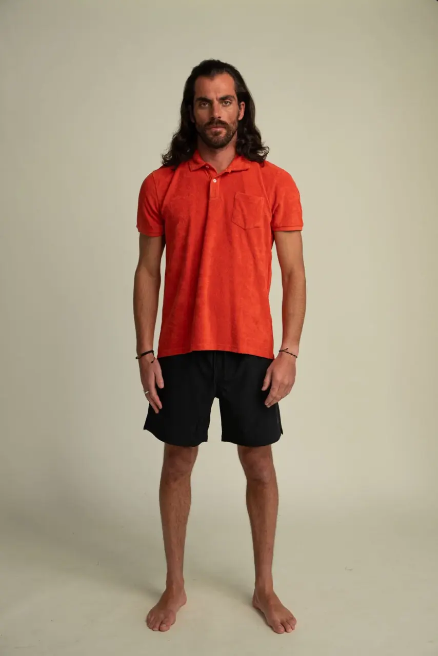 Futah - Polo Terry Paprika (1)