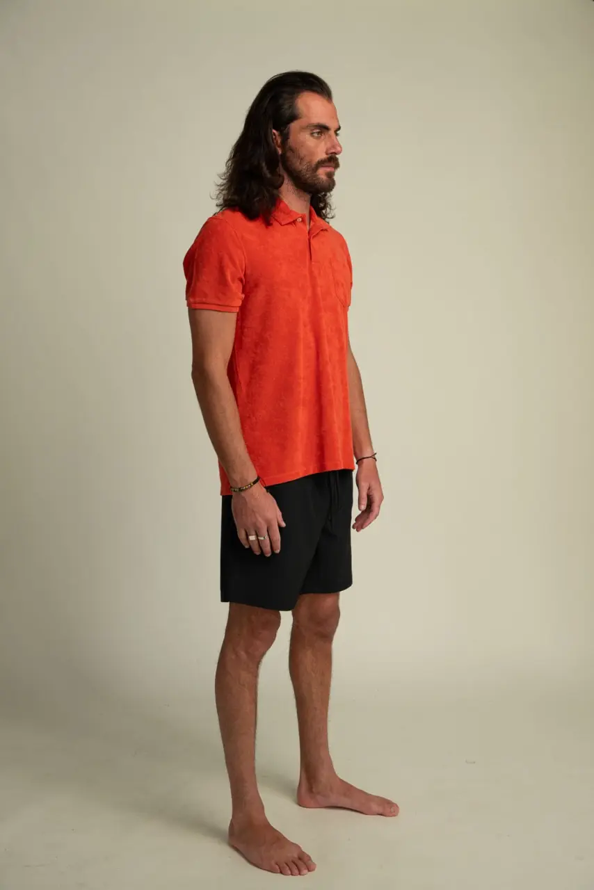 Futah - Polo Terry Paprika (2)