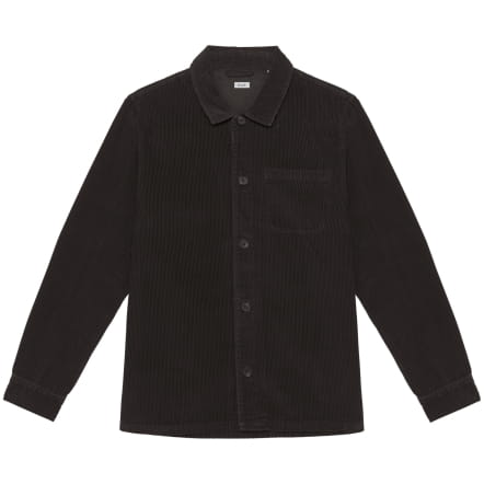 Veste en velours côtelé noir