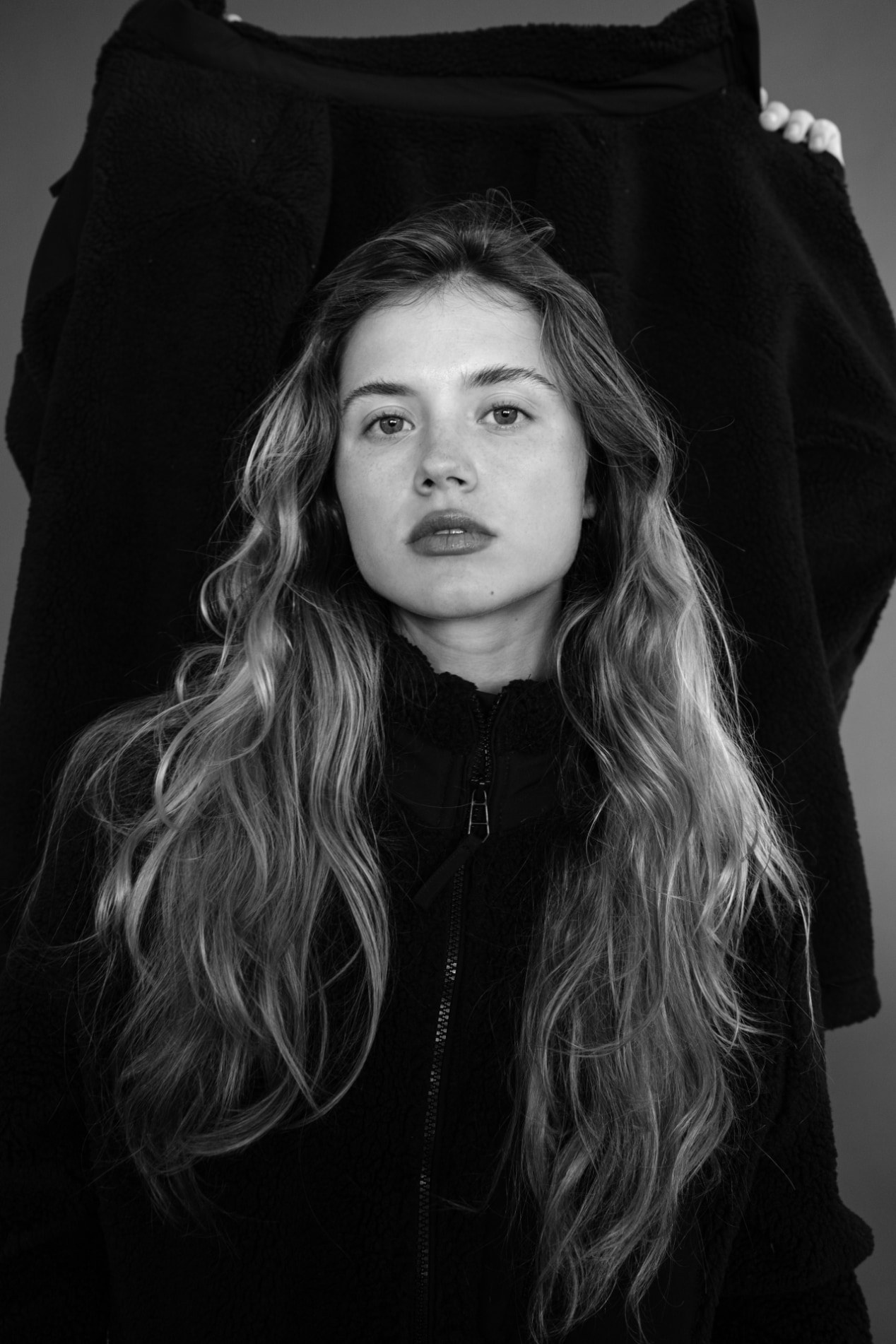 Futah - Veste Sherpa Noir (5)