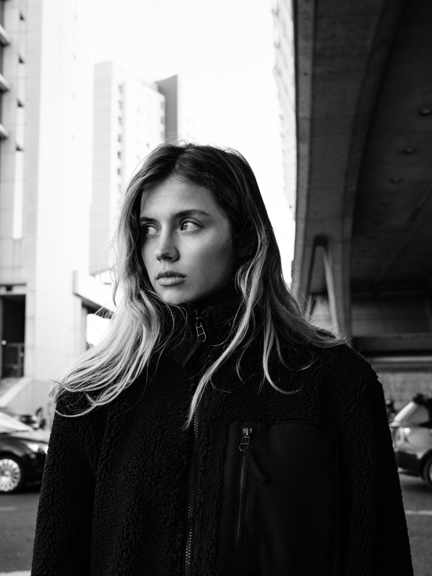 Futah - Veste Sherpa Noir (3)