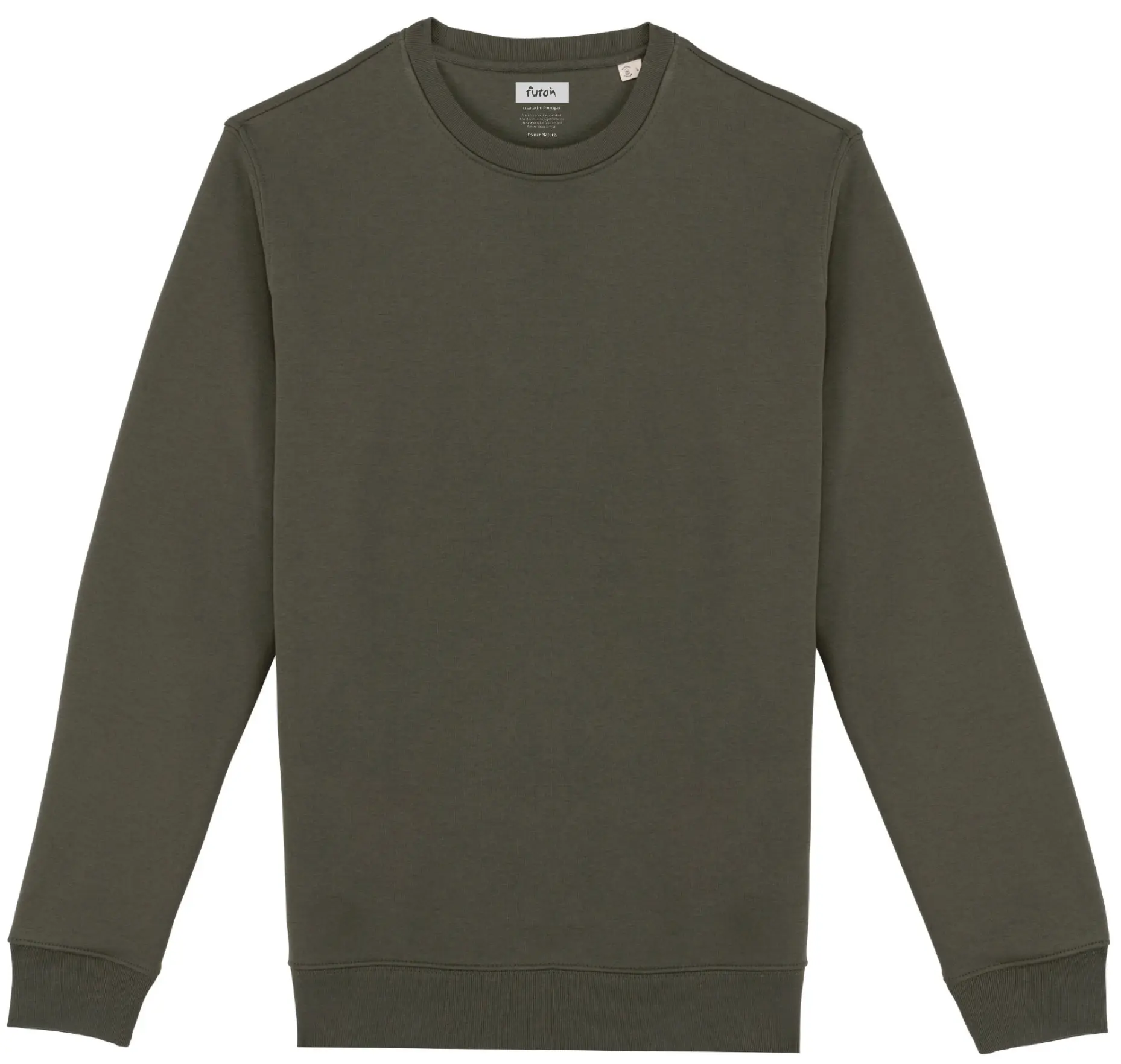 Futah - Sweatshirt Coton Biologique - Forest (4)