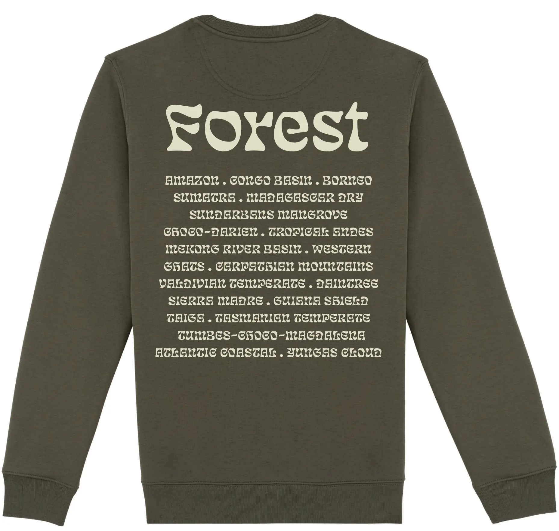 Futah - Sweatshirt Coton Biologique - Forest (3)