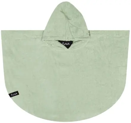 Ericeira Vert Poncho Épongé Baby