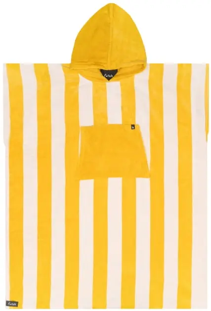 Bedu Mustard Terry Poncho 