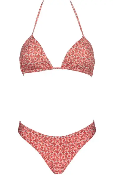 Flora Aquatique et Corail Bikini Triangle