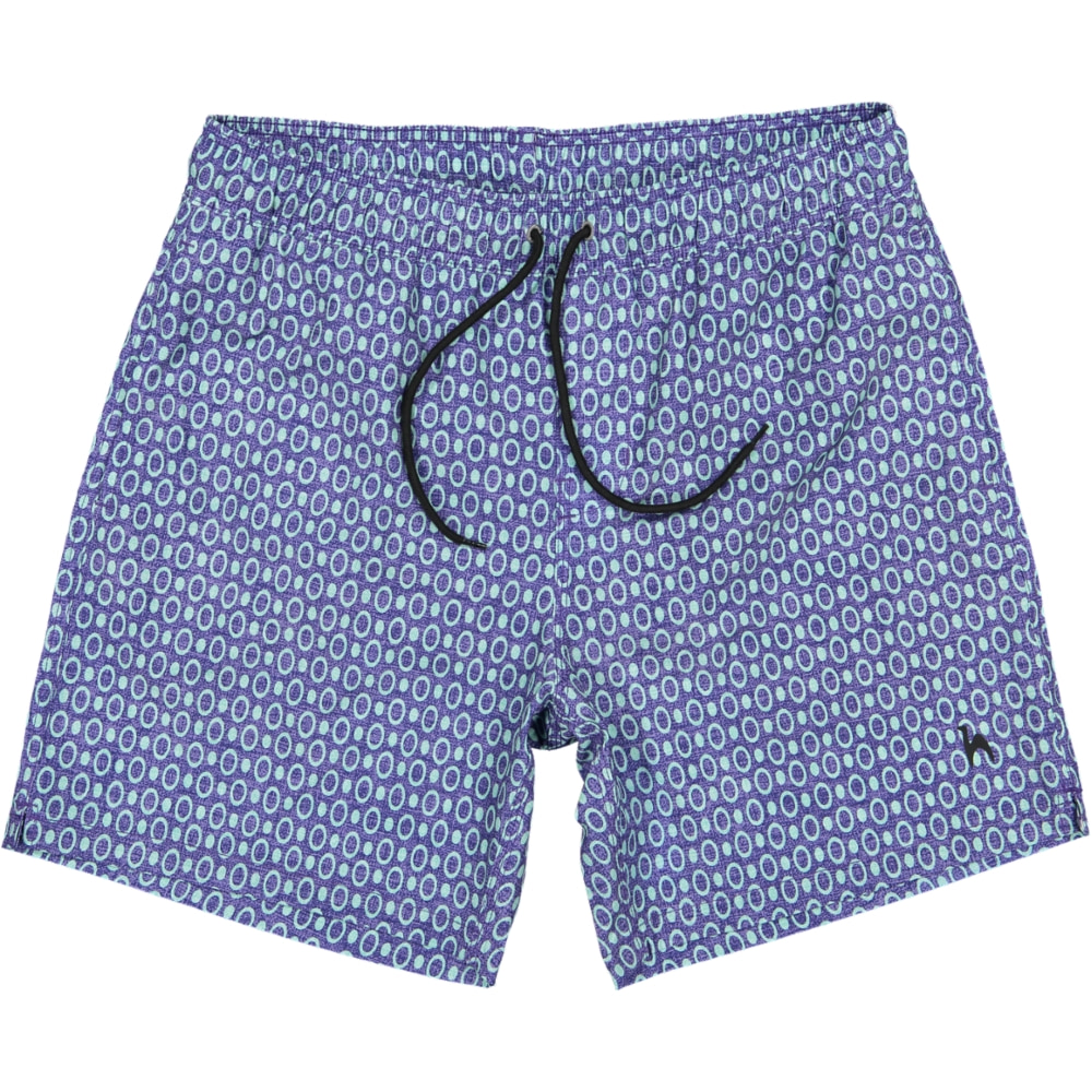 Futah - Short de Bain Classique Bleu Pulse (4)