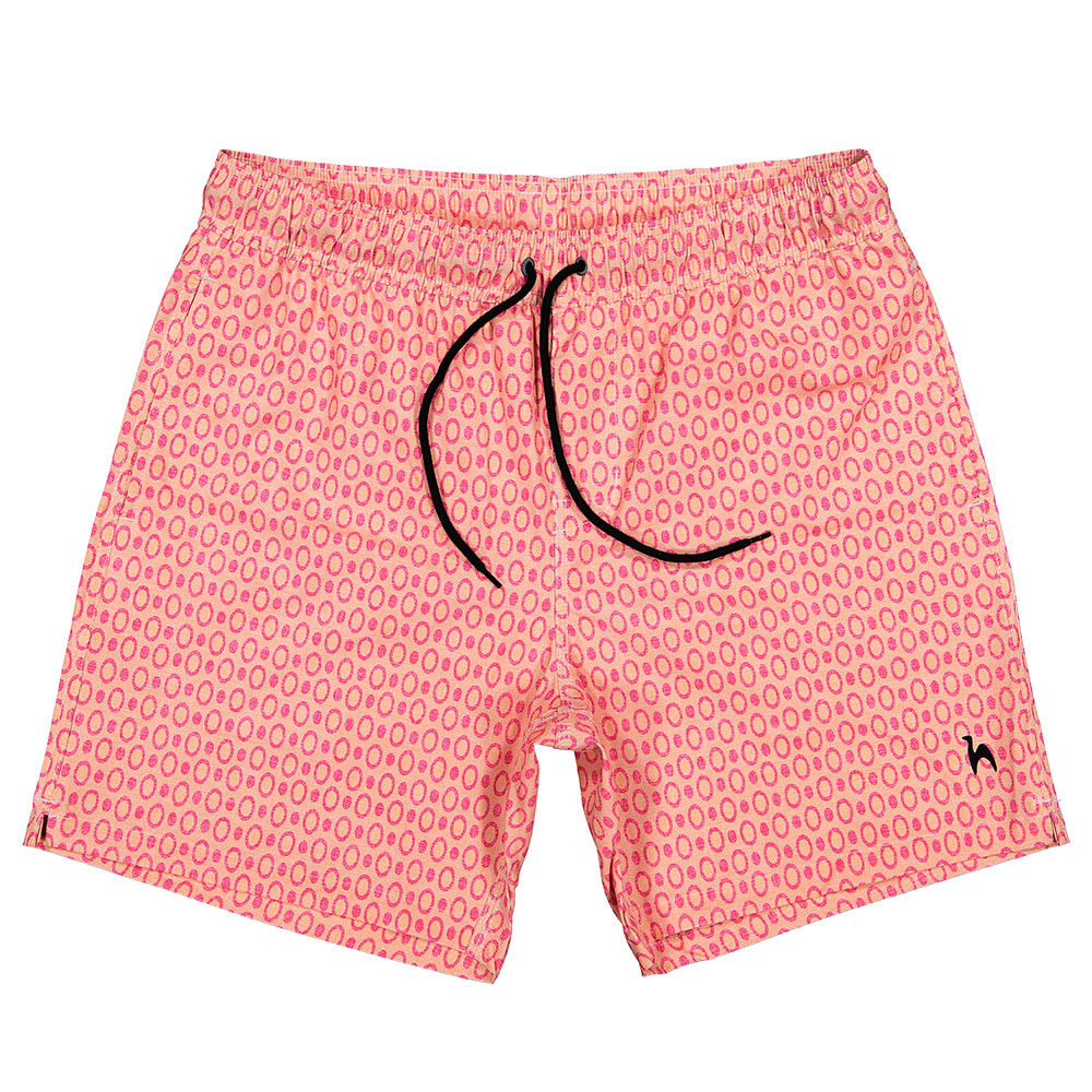 Futah - Short de Bain Classique Saumon Pulse (4)
