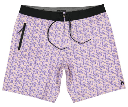 Vortex Mocha & Violet Boardshorts