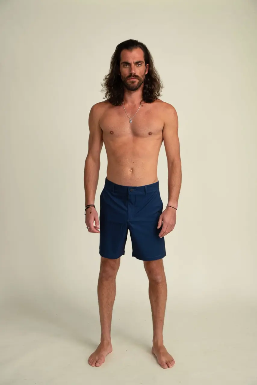 Futah - Short Hybride Bleu Ericeira (1)