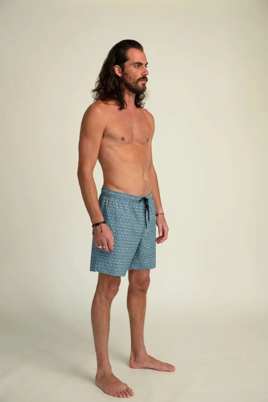 Futah - Short de Bain Classique Vert Pulse (2)