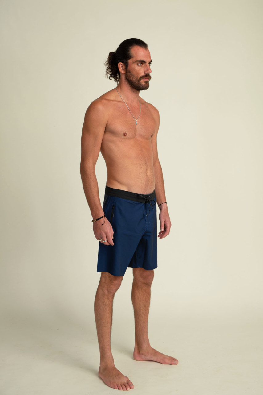 Futah - Short de Bain Bleu Foncé Ericeira (2)
