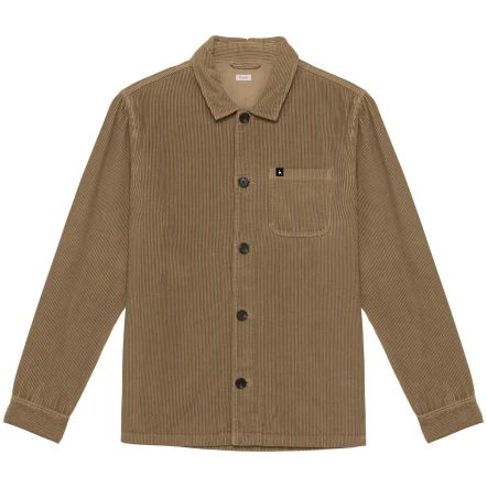 Veste en velours côtelé beige