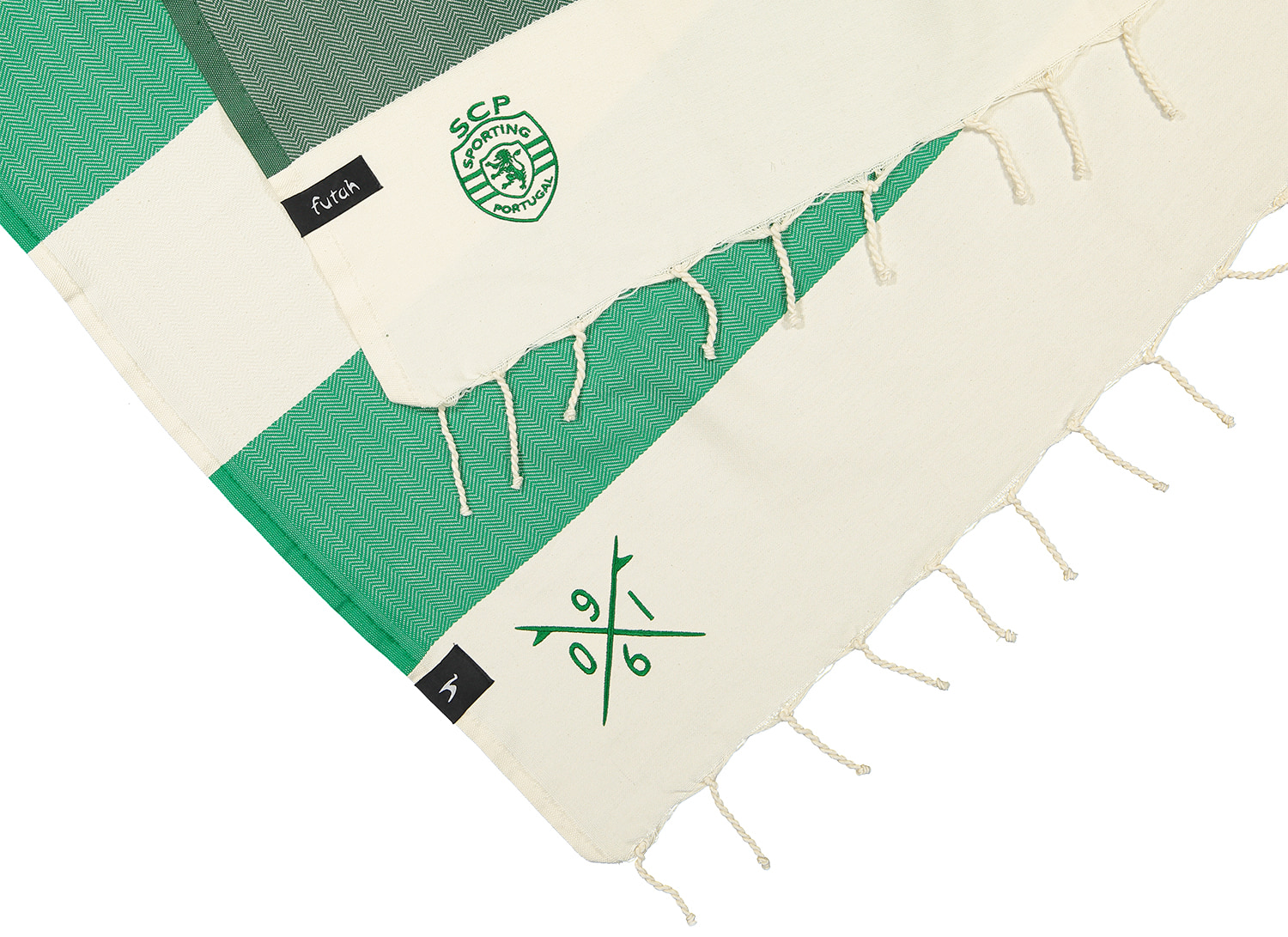 Futah - Sporting Clube de Portugal Serviette de plage - officielle (2)