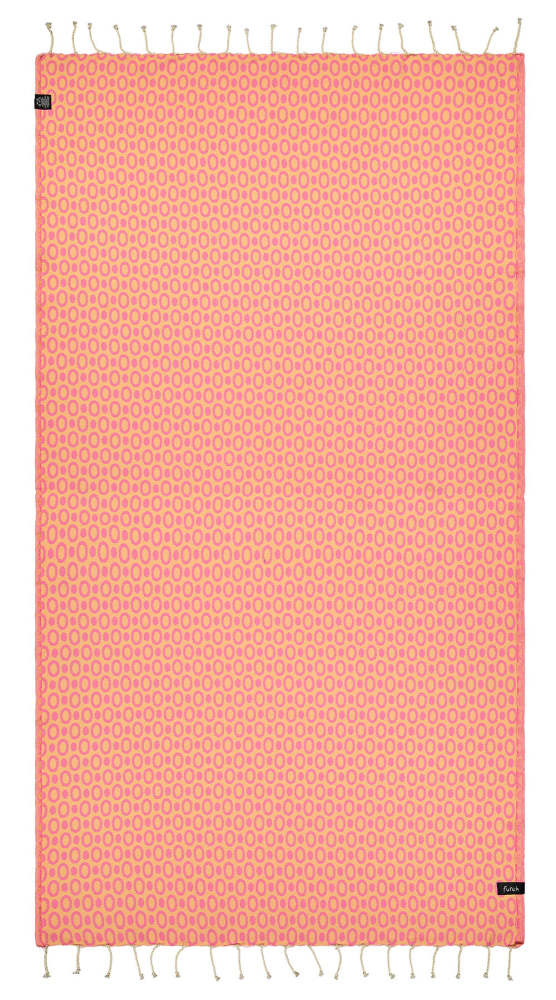 Futah - Pulse Rose Serviette de Plage (2)