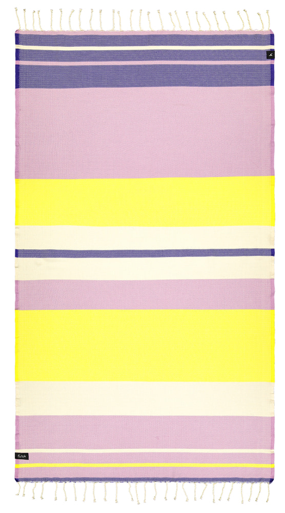 Futah - Papua Violet Serviette de Plage (1)