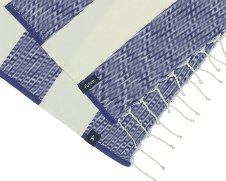 Bedu Bleu Serviette de plage (2)