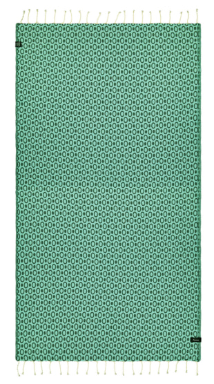 Pulse Vert Serviette de Plage (2)