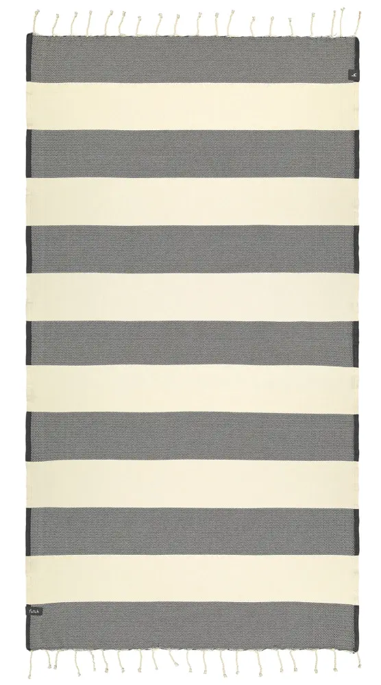 Futah - Bedu Noire Serviette de Plage (1)