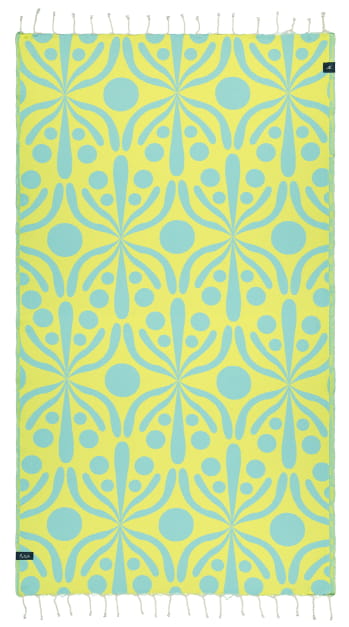 Futah Jaune & vert d'eau