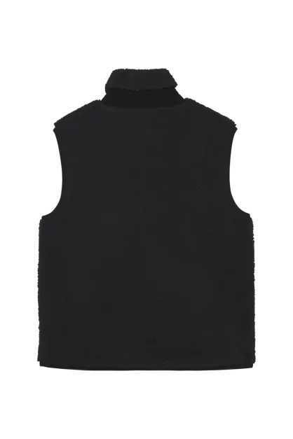 Gilet Sherpa Noir (2)