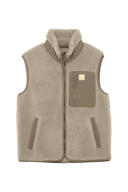 Gilet Sherpa Beige (2)