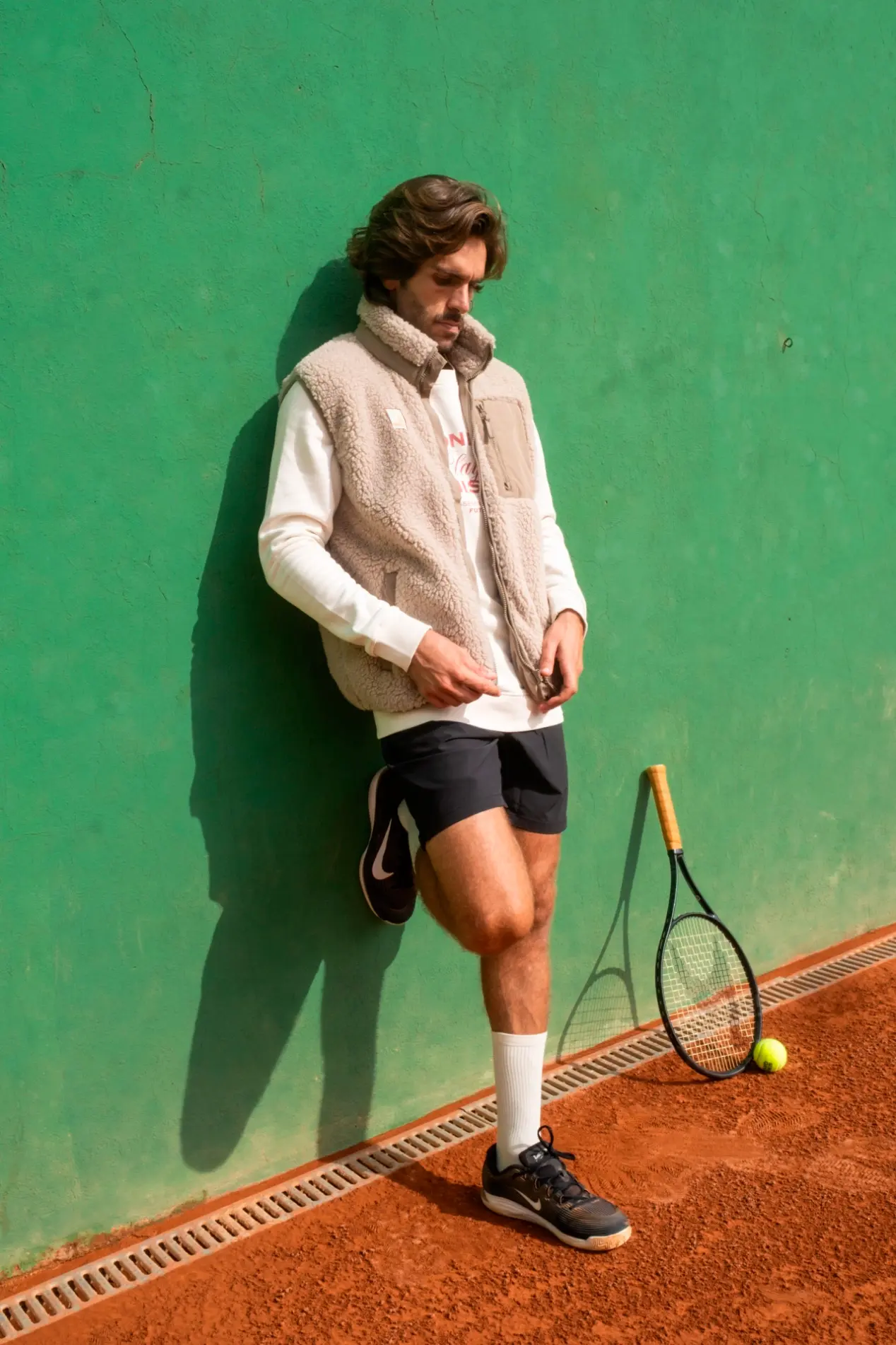 Futah - Gilet Sherpa Beige (1)