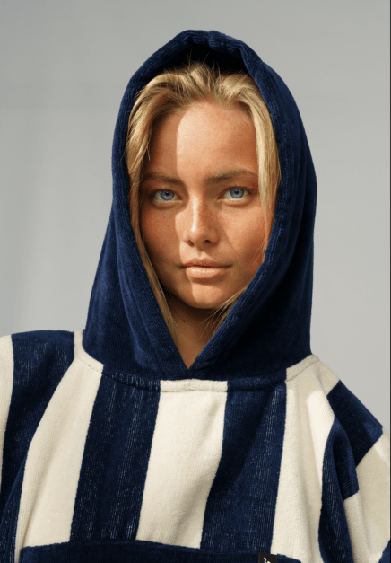 Bedu Bleu Poncho Épongé (2)